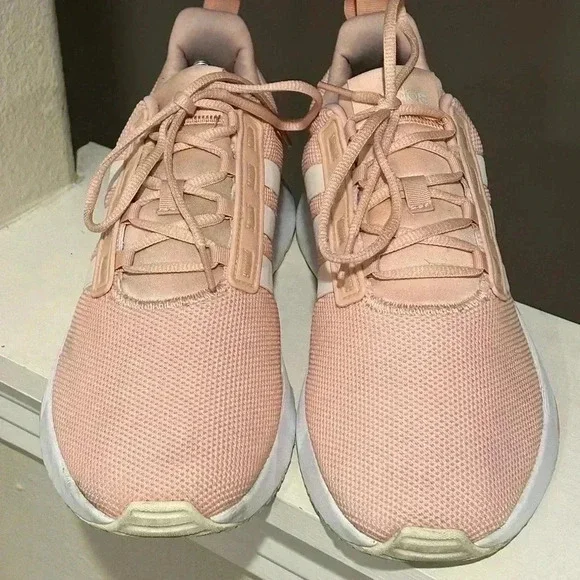 adidas Women's Racer TR21 Trail Running Shoe H00649 Pink/White Size 10 - Picture 7 of 10